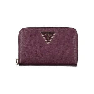 Guess Jeans Elegant Purple Wallet for Stylish Essentials