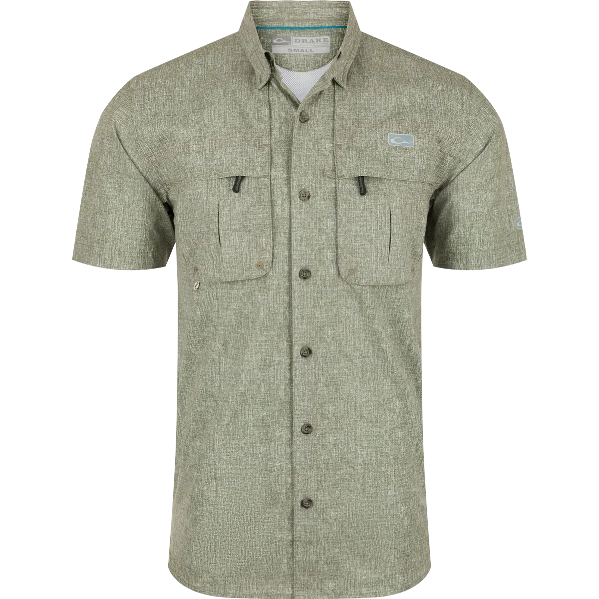 Heritage Heather Button-Down Short Sleeve Shirt