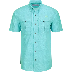 Heritage Heather Button-Down Short Sleeve Shirt