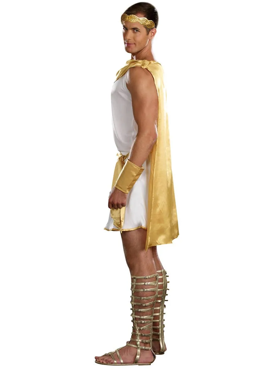 He's A God Mens Greek Toga Plus Size Costume