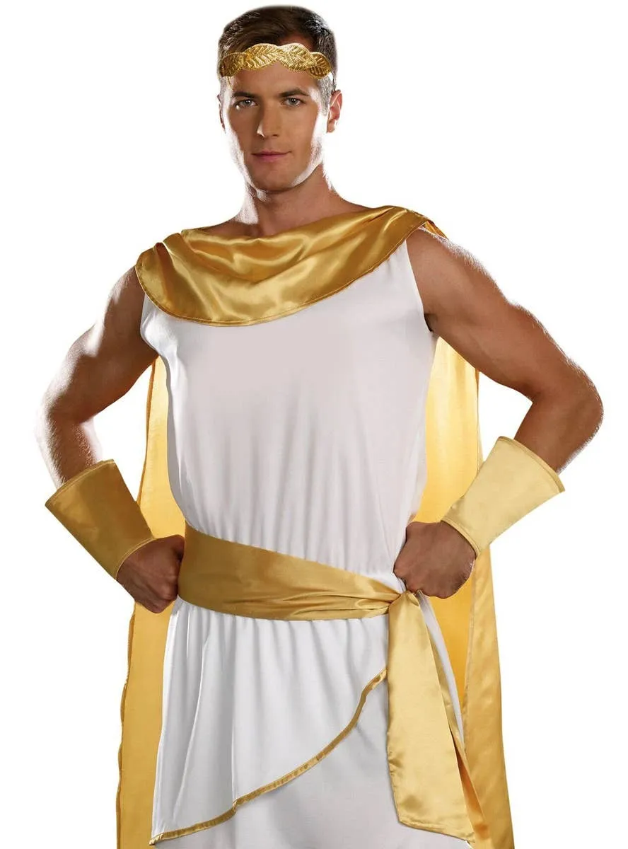 He's A God Mens Greek Toga Plus Size Costume