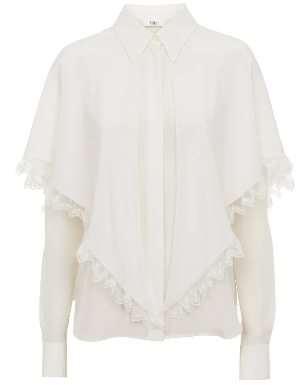 Iconic Milk Heritage Cape Blouse