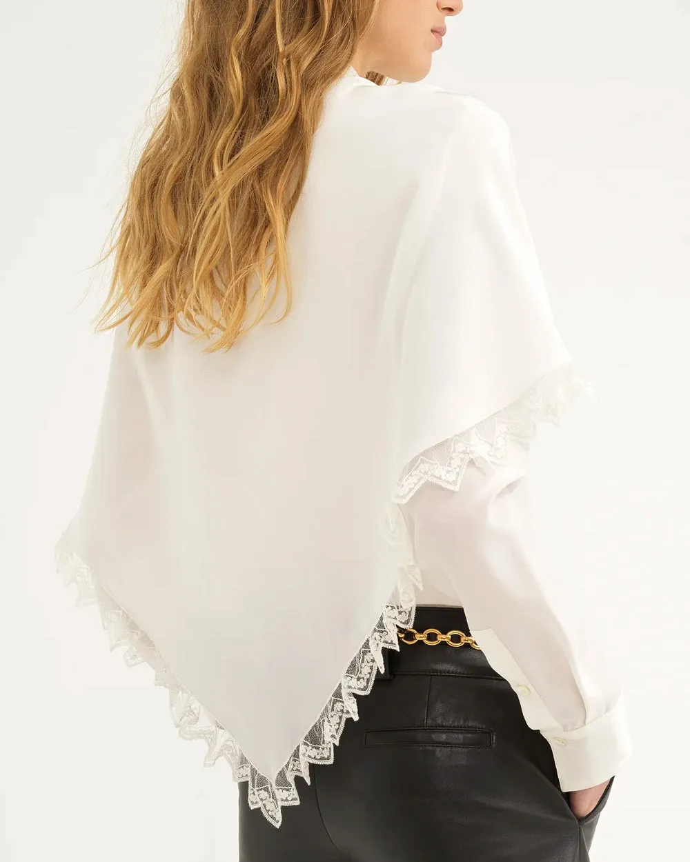 Iconic Milk Heritage Cape Blouse