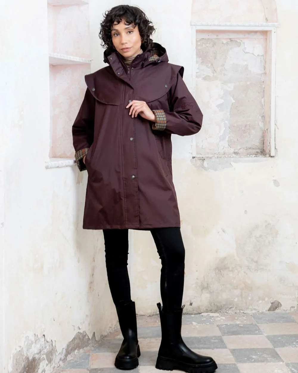 Jack Murphy Cotswold Ladies Waterproof 3/4 Coat