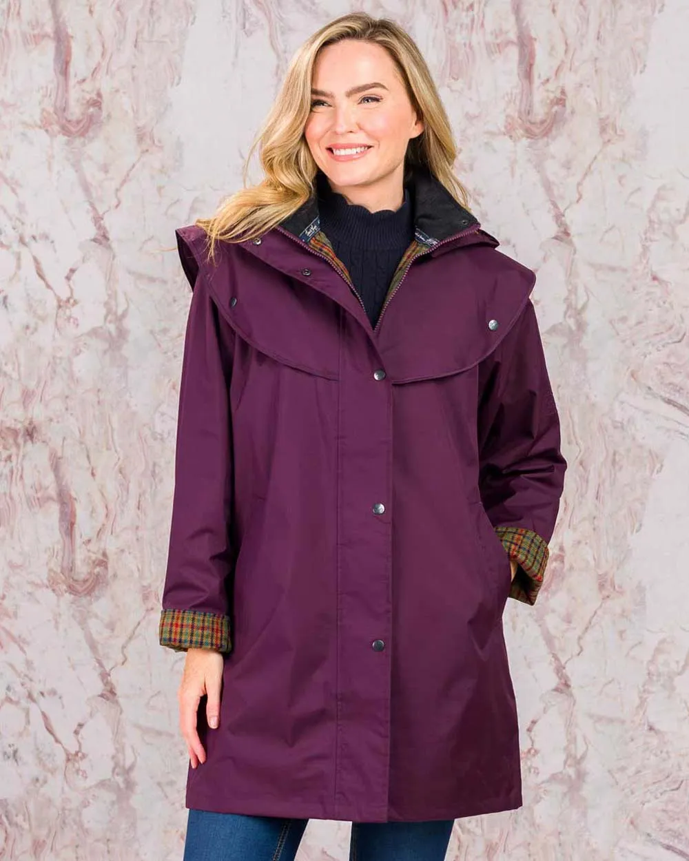 Jack Murphy Cotswold Ladies Waterproof 3/4 Coat