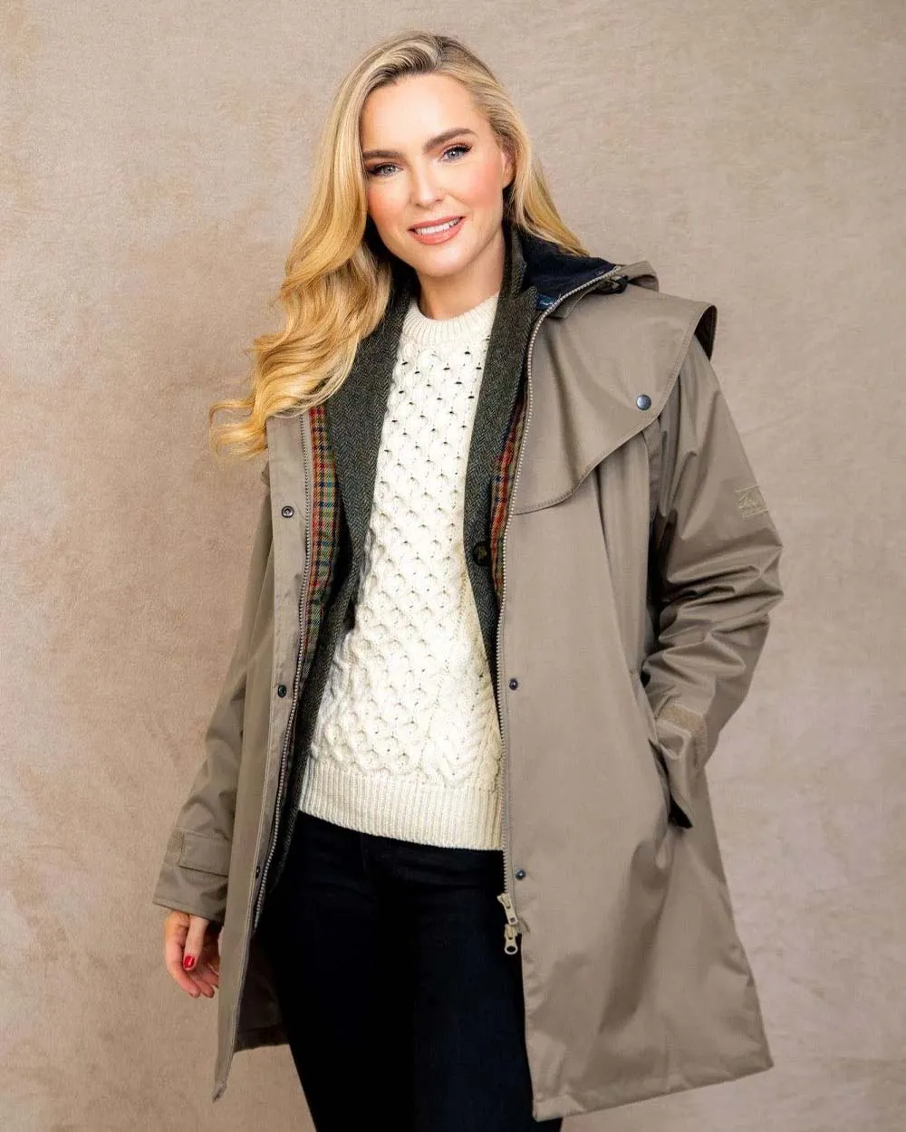 Jack Murphy Cotswold Ladies Waterproof 3/4 Coat