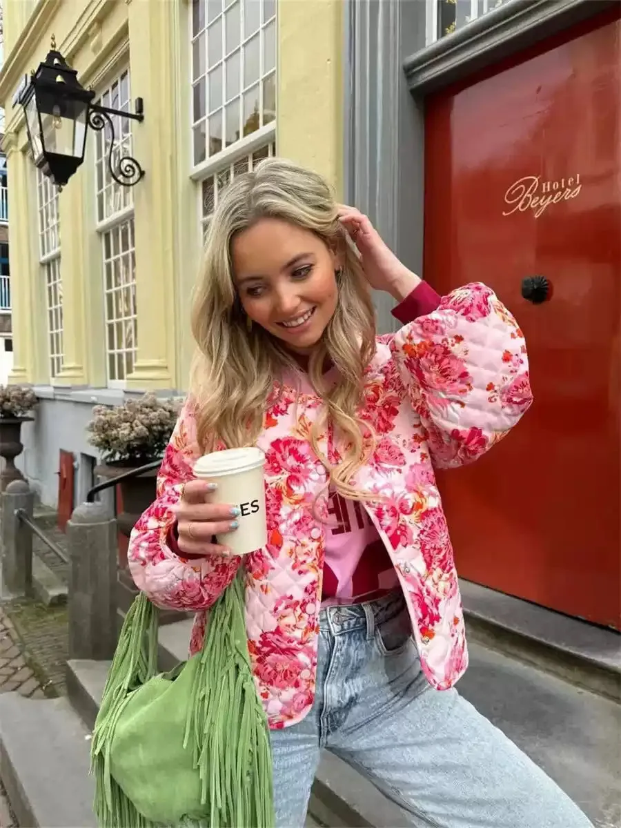 Jade Floral Jacket