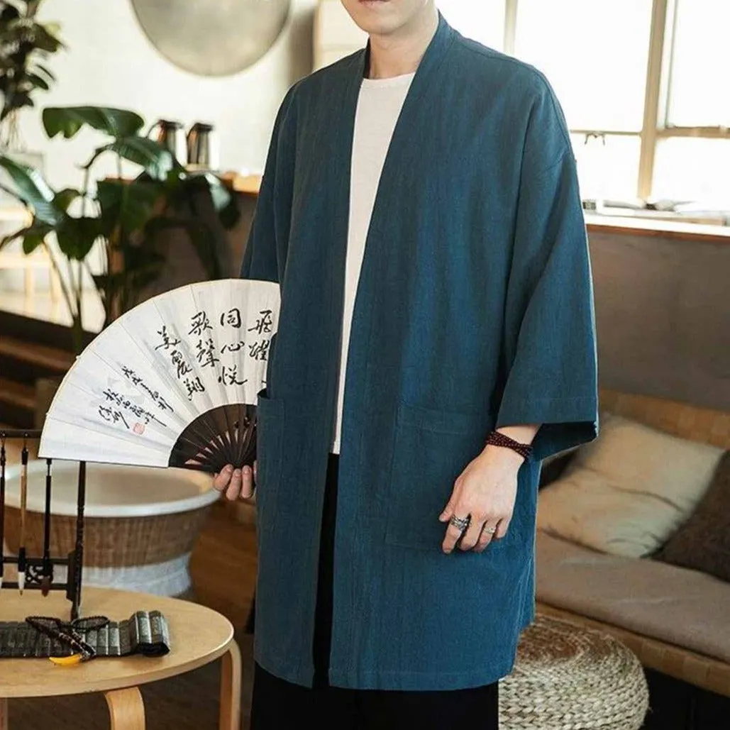 Japanese Mens Cardigan