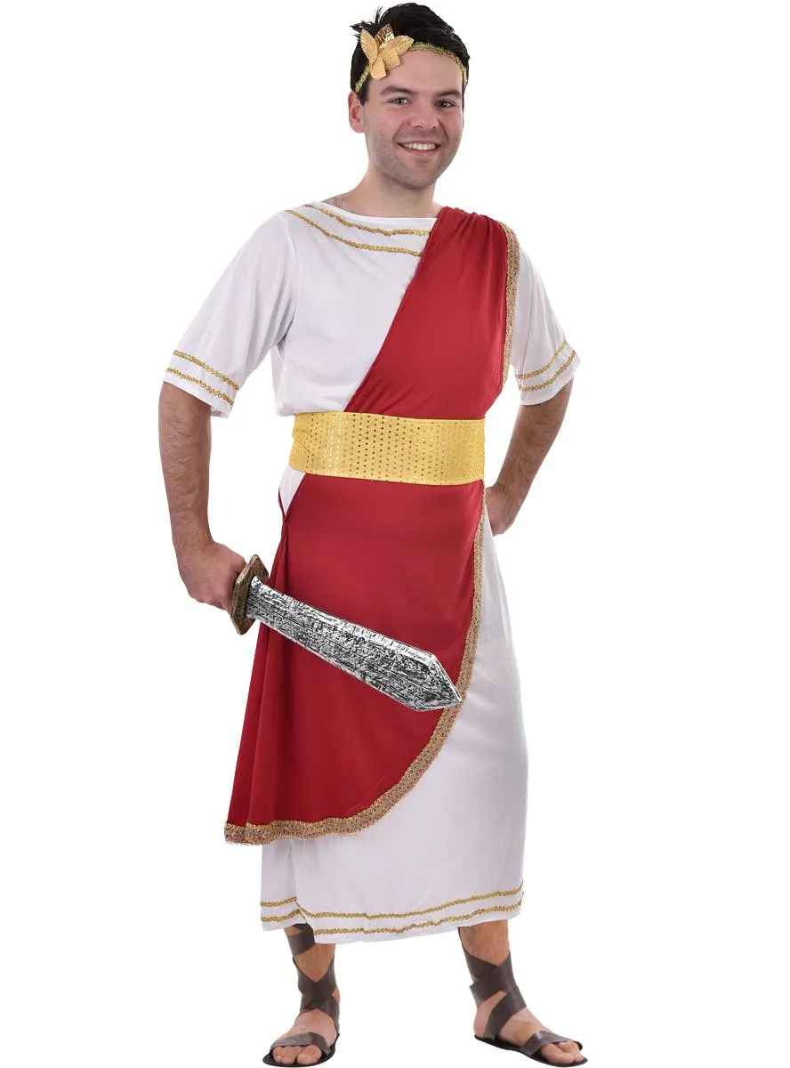 Julius Caesar Mens Plus Size Toga Costume