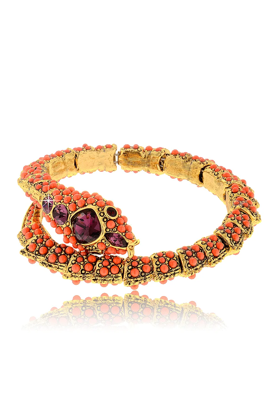 KENNETH JAY LANE ROYAL Coral Snake Bracelet