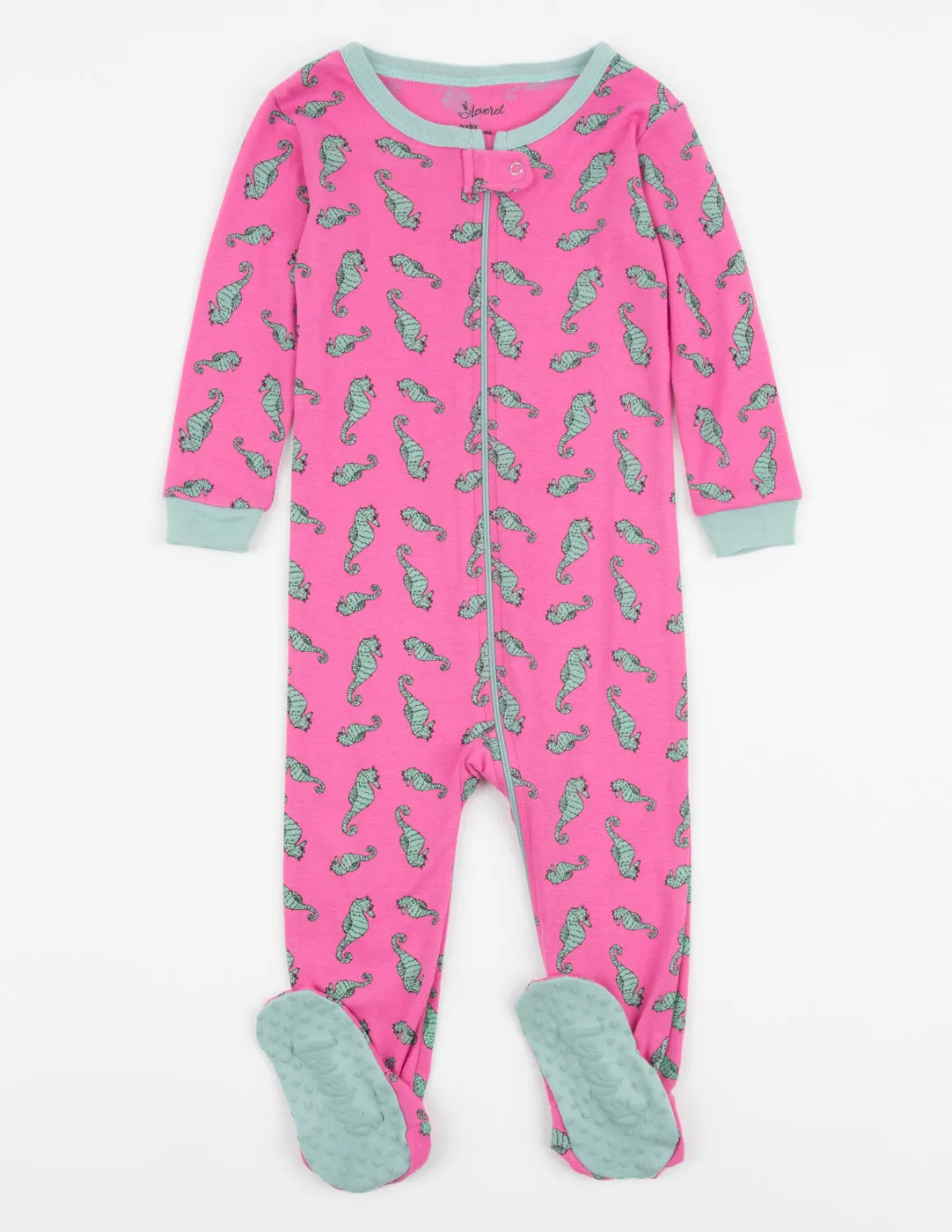 Kids Footed Cotton Pajamas