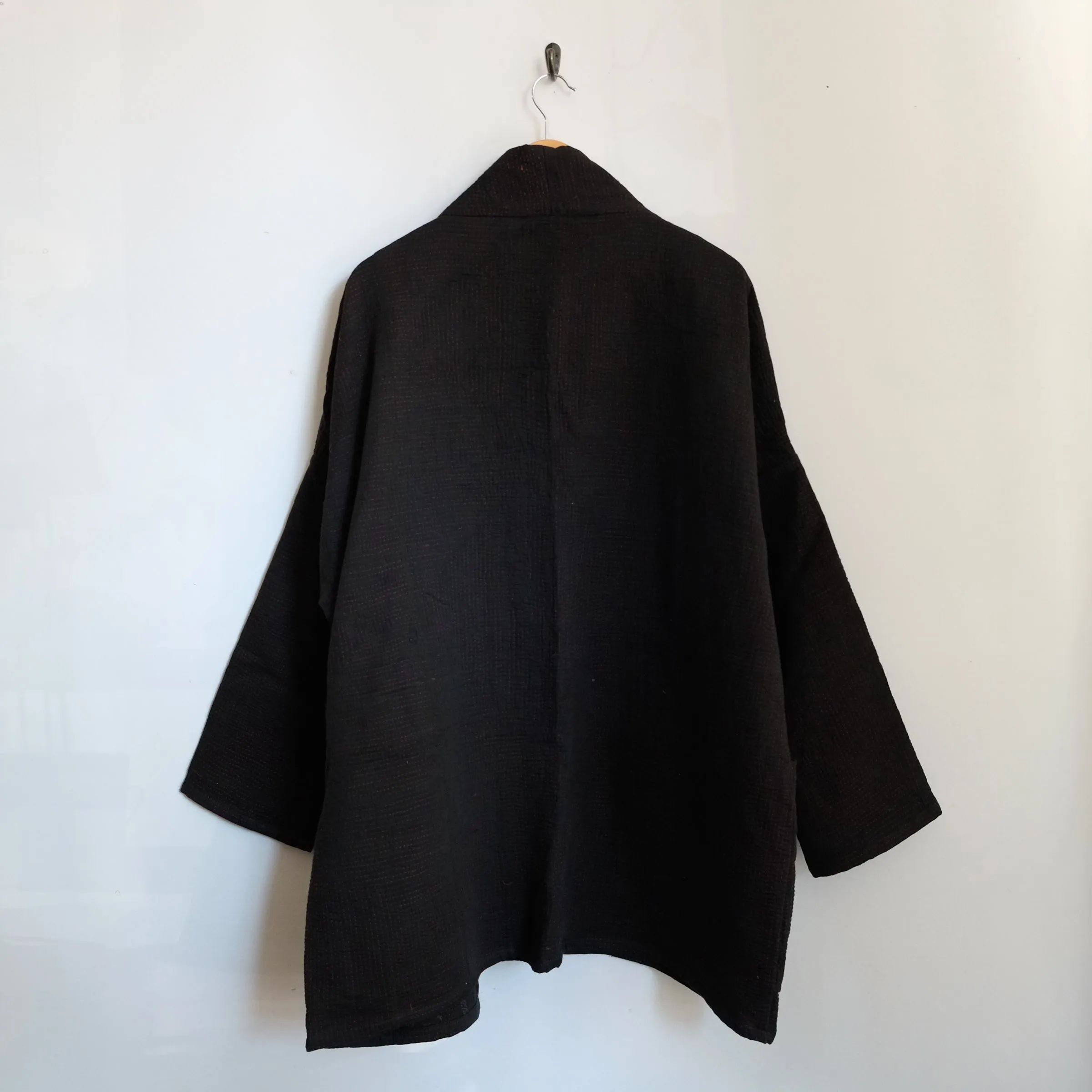 L Black with Reddish Thread Anoushka Jacket LL171