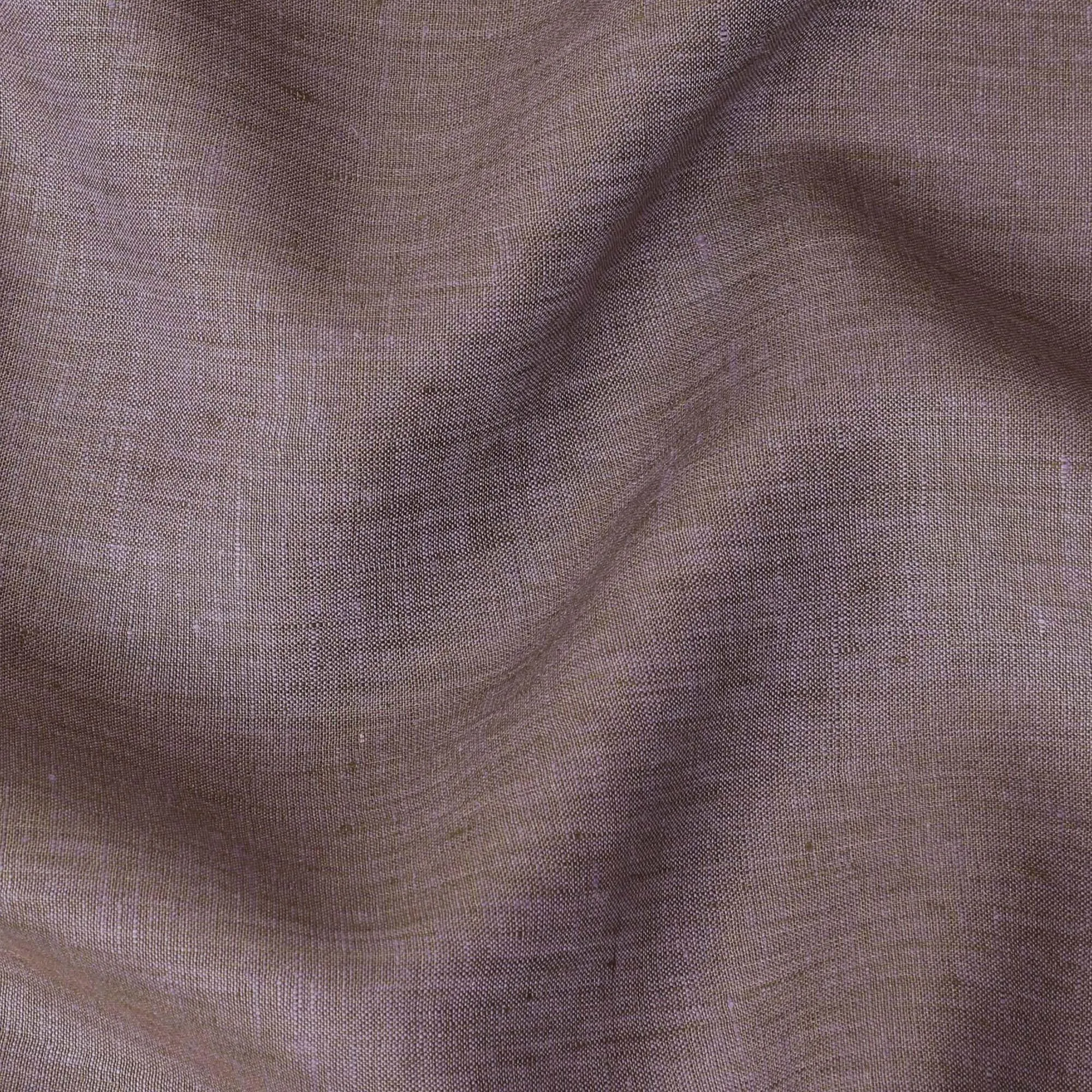 Light plum premium plain pure linen fabric 60 Lea-D15411