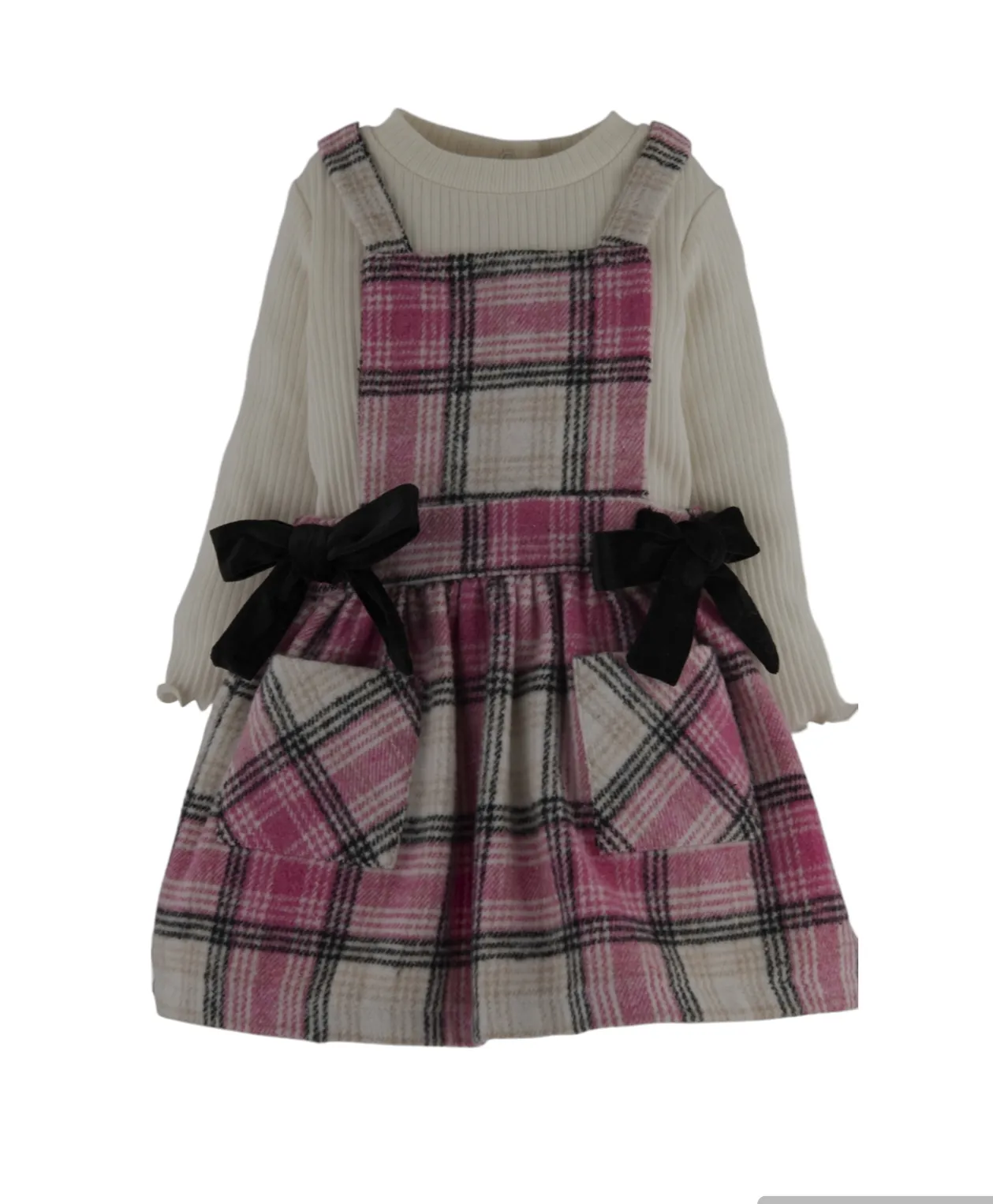 Mam Plaid Baby Dress - 2PC