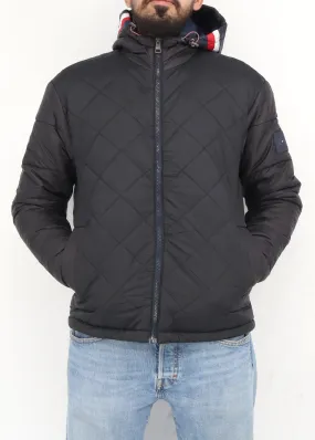 Men's Quilted Jacket,Black