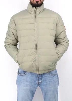 Men's Quilted Jacket,Light Olive