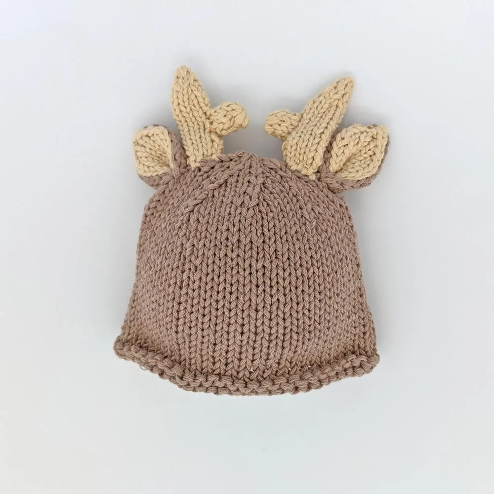 Newborn Buck Beanie Hat