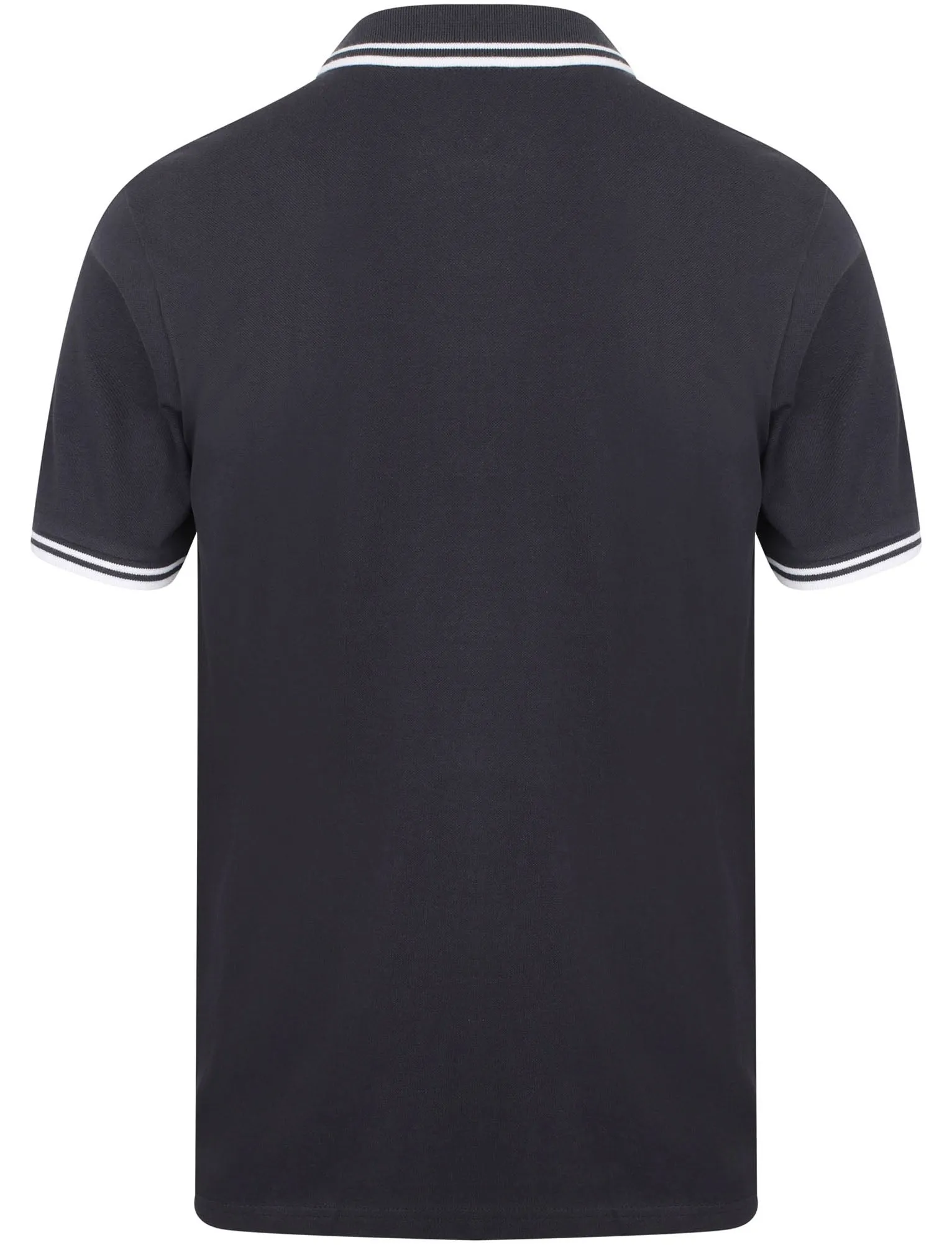 Nova Cotton Pique Polo Shirt In Midnight Blue - South Shore