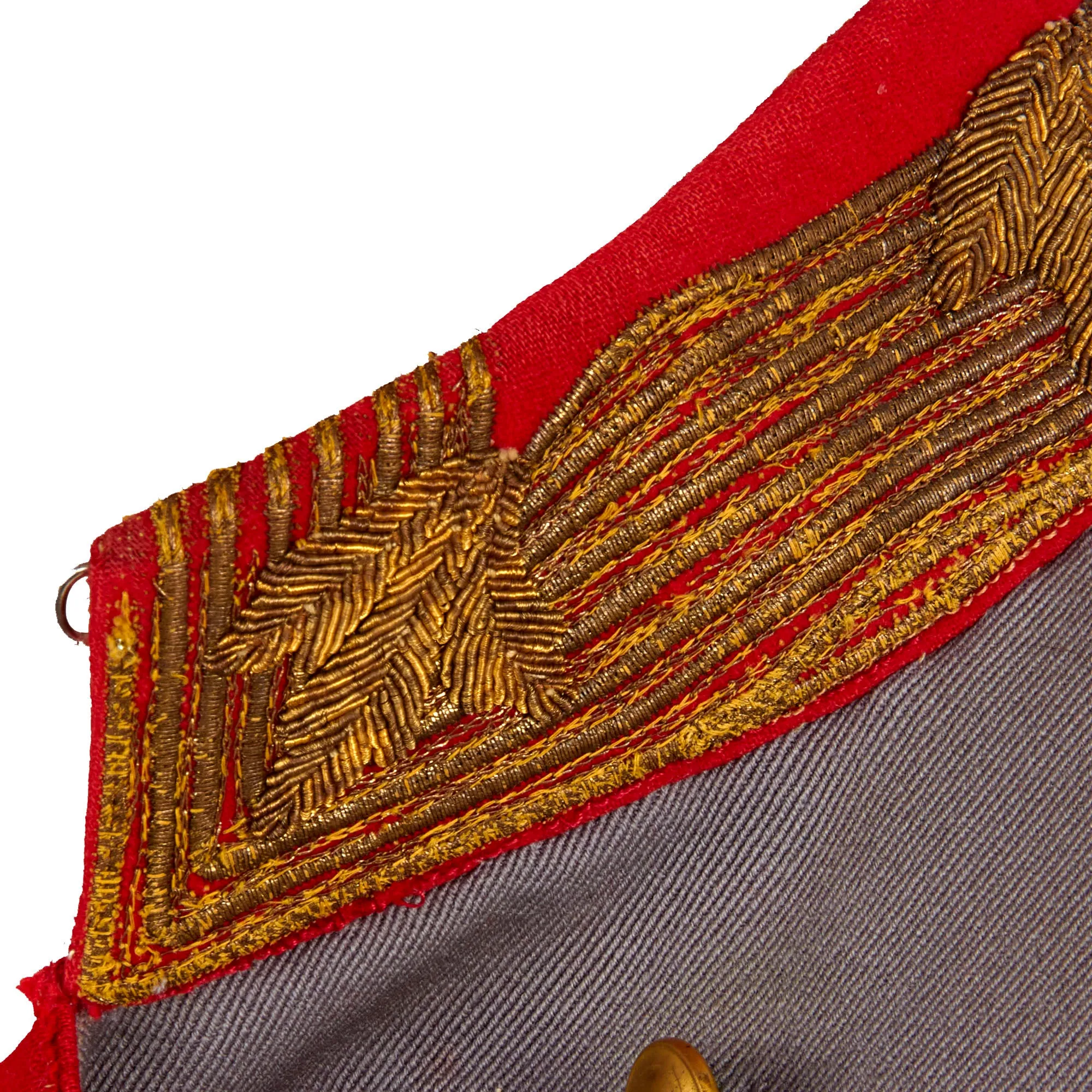 Original Austro-Hungarian Empire WWI Era Feldmarschall Waffenrock Tunic with Decorated Kepi - Formerly Part of the A.A.F. Tank Museum