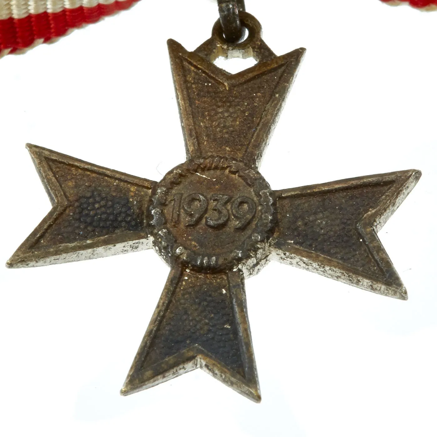 Original German WWII Knight's Cross of the War Merit Cross KvK Button Pin by Steinhauer & Lück