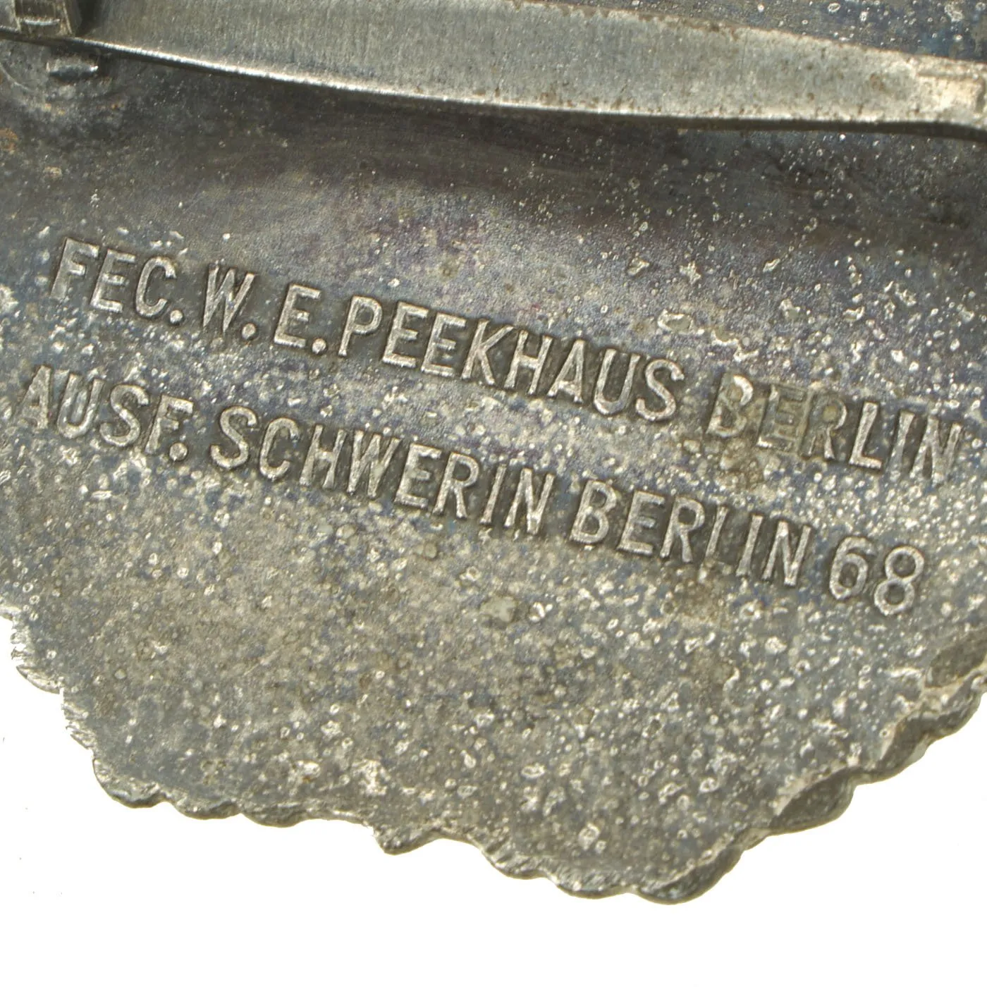 Original German WWII Kriegsmarine 2nd Model S-Boat Fast Attack Craft War Badge by W.E. Peekhaus