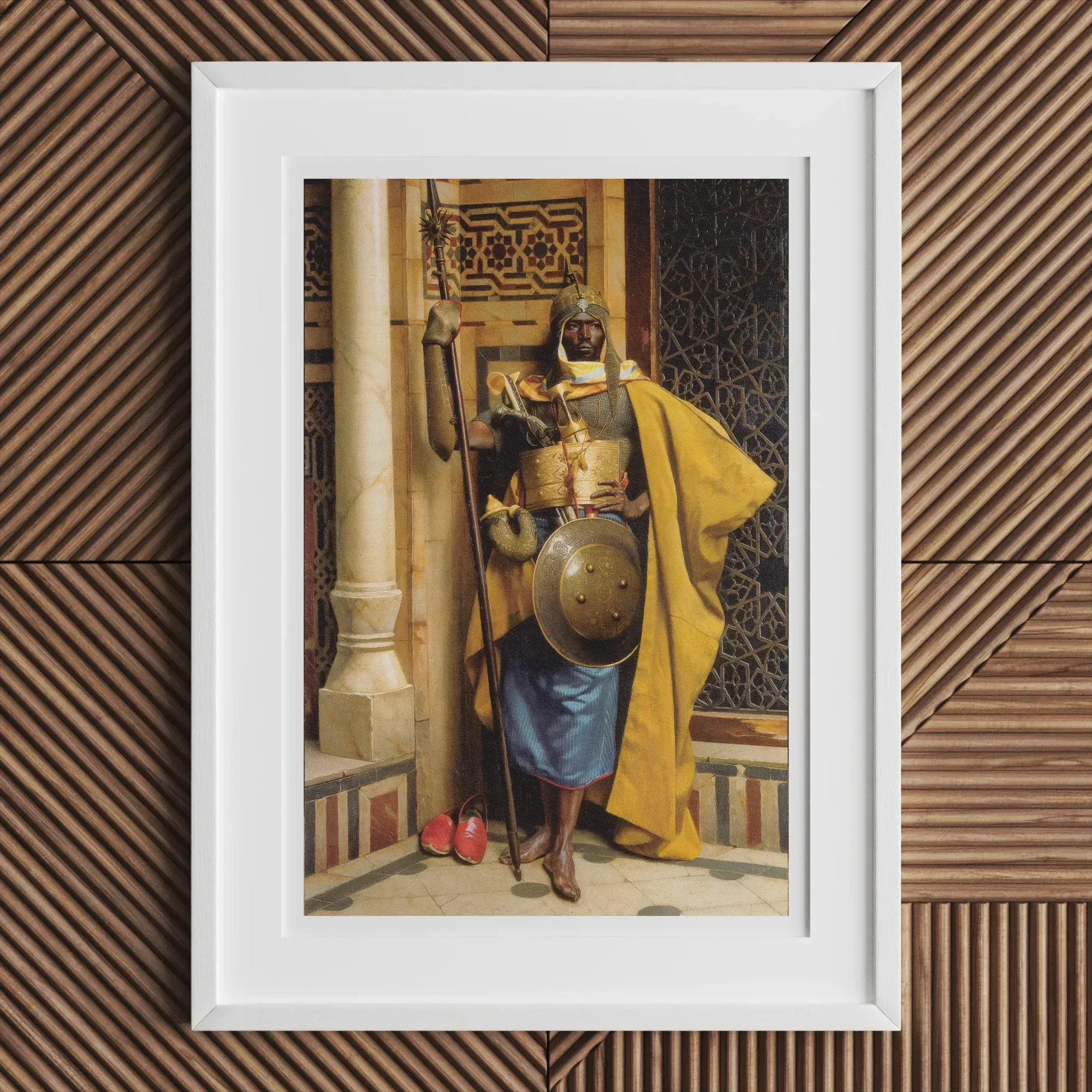 Palace Guard - Ludwig Deutsch Orientalism Art Print