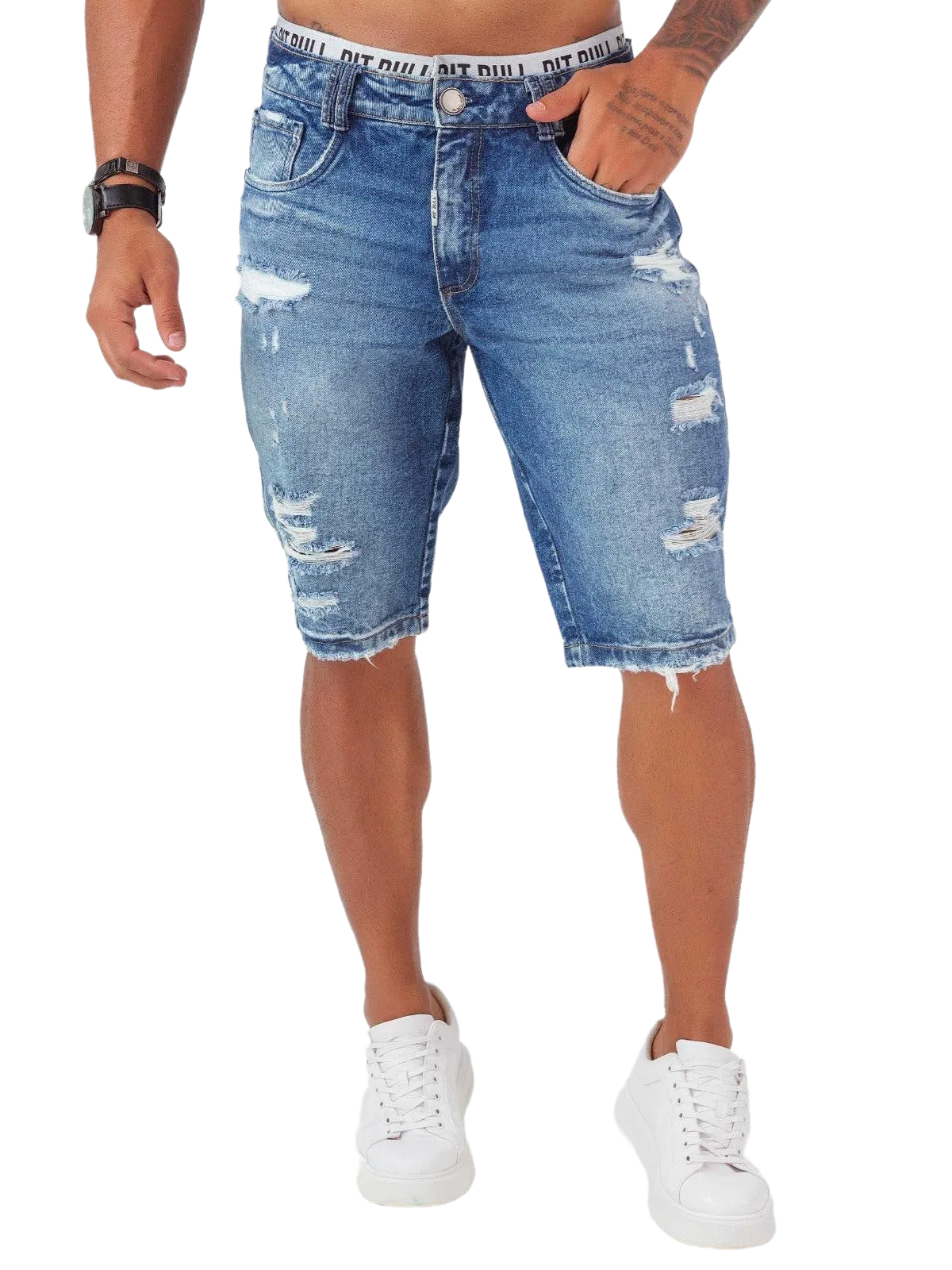 Pit Bull Jeans Men's Jeans Short 62629