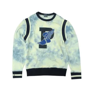 POLO RALPH LAUREN STADIUM  P-WING TIE DYE CREW  (S)