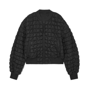 Pre Order:  Quilted Zip-Up Padded Jacket