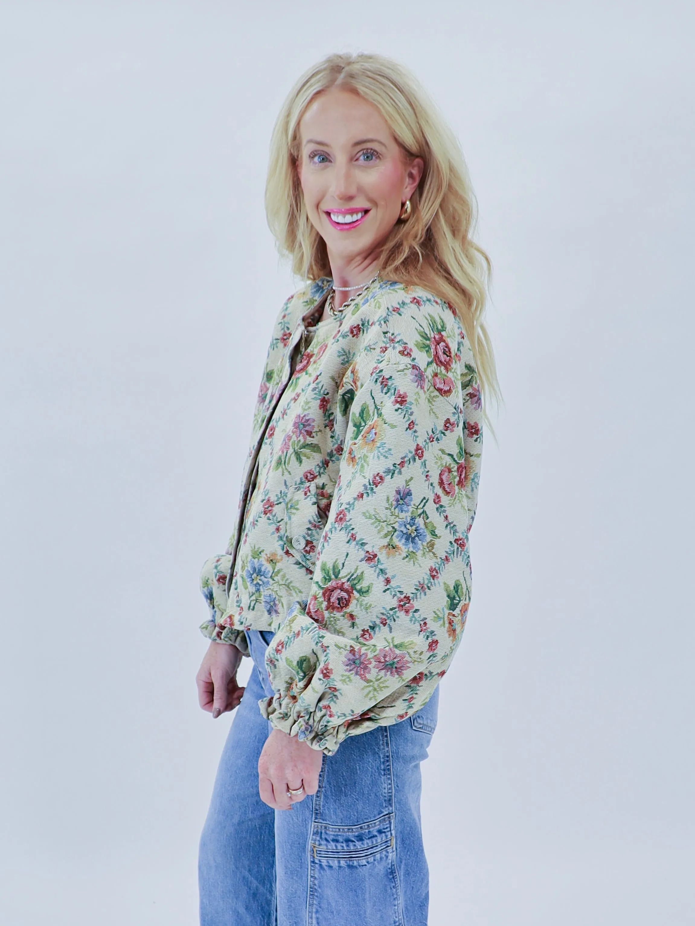 Quilted In Love Bomber Jacket