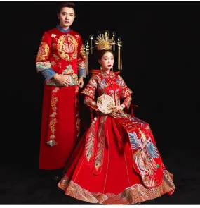 Qun Kua & Groom Outfits - 8806