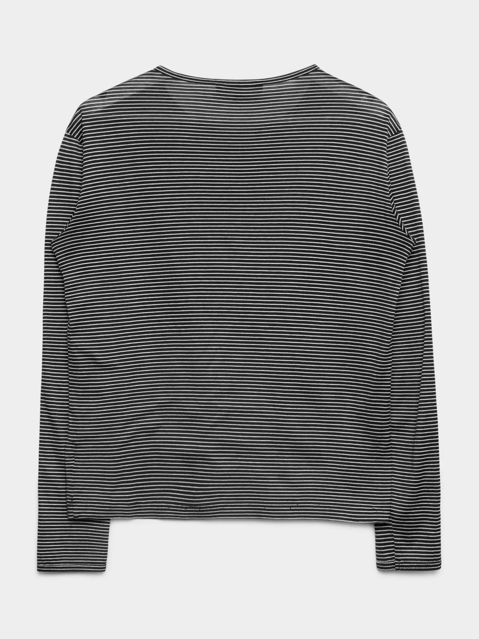 "We Believe" Striped Longsleeve