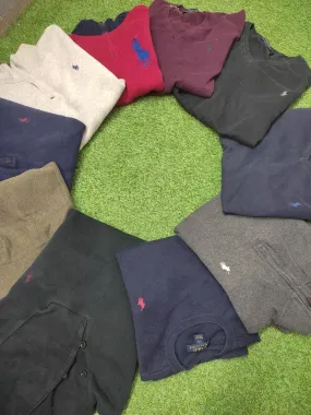 Ralph Lauren 1/4 zip & Crewnecks Sweater 10 pcs