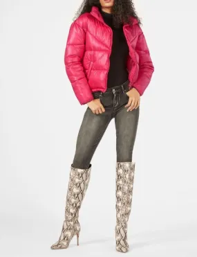 Red Puffer Jacket -