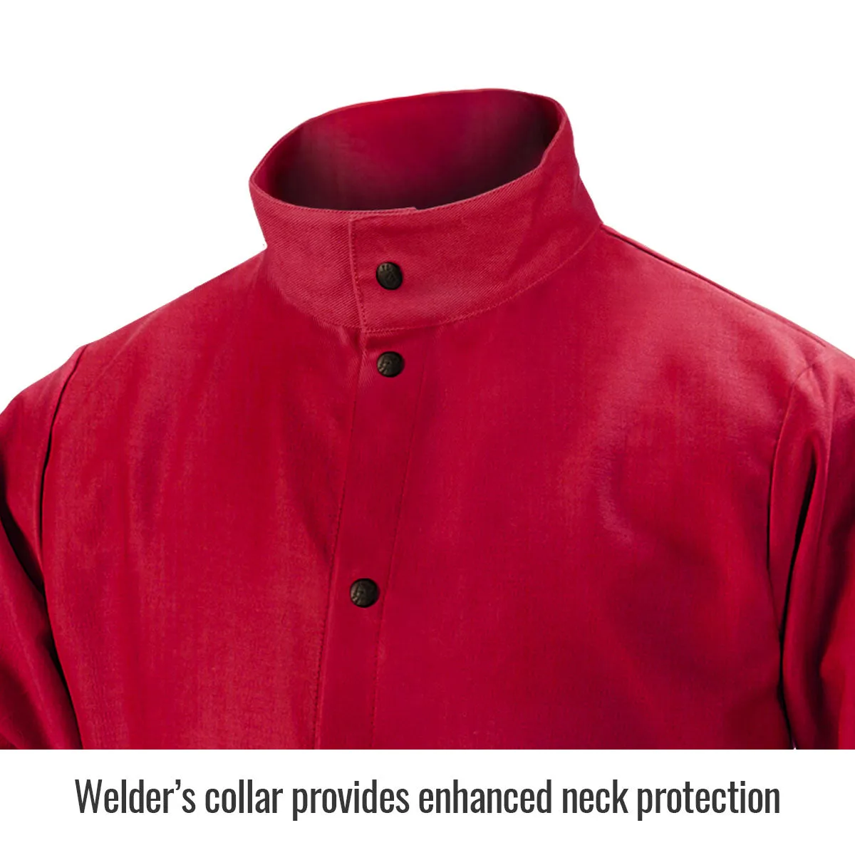 Revco FR9-30C 30", 9 oz. Red TruGuard™ FR Cotton Welding Jacket (1 Jacket)