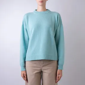 ROBERTO COLLINA SWEATER A40101 27 TURQUOISE