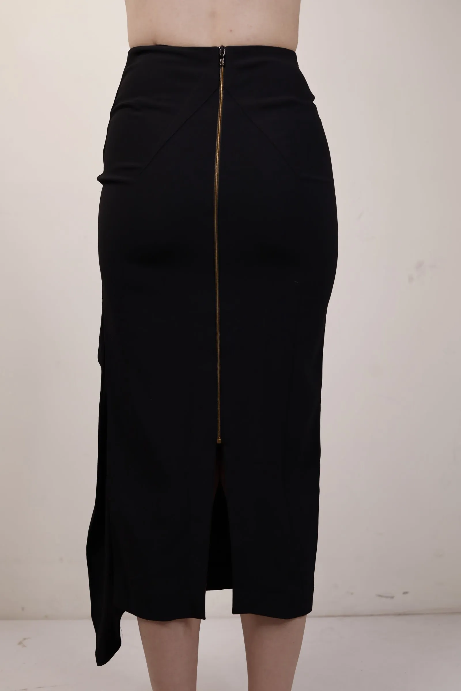 Roland Mouret, Black Pencil Skirt Y2K