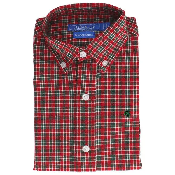 Roscoe Button Down Shirt - Noel Plaid