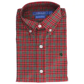 Roscoe Button Down Shirt - Noel Plaid