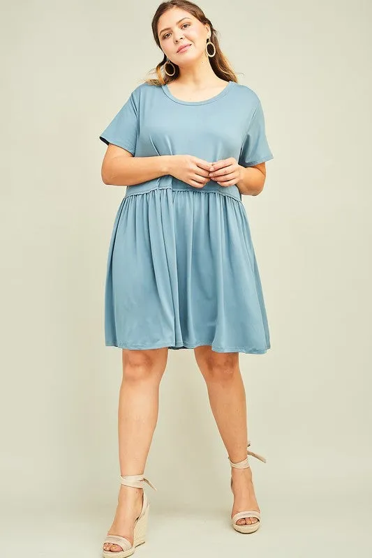 Sadie Tee Dress in Plus Size