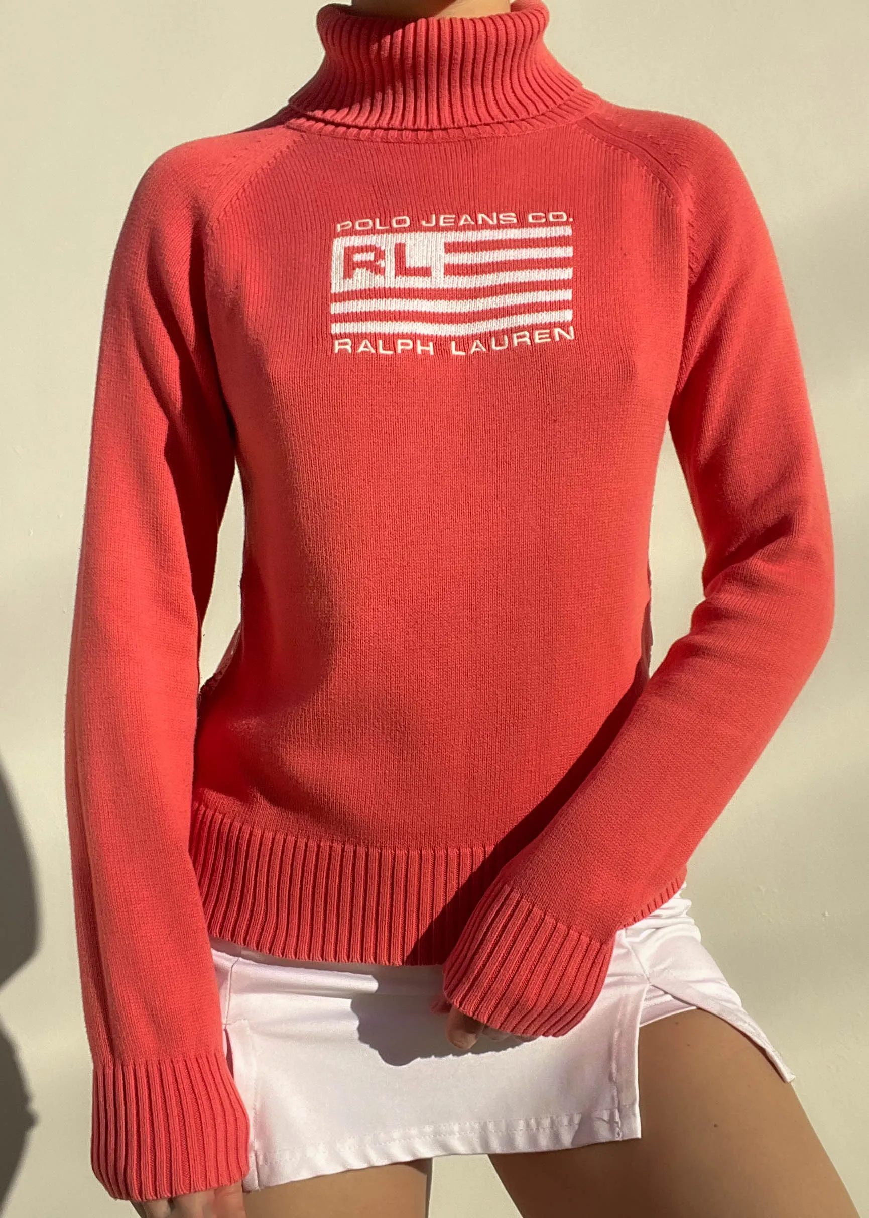 Salmon RL Flag Knit (S)