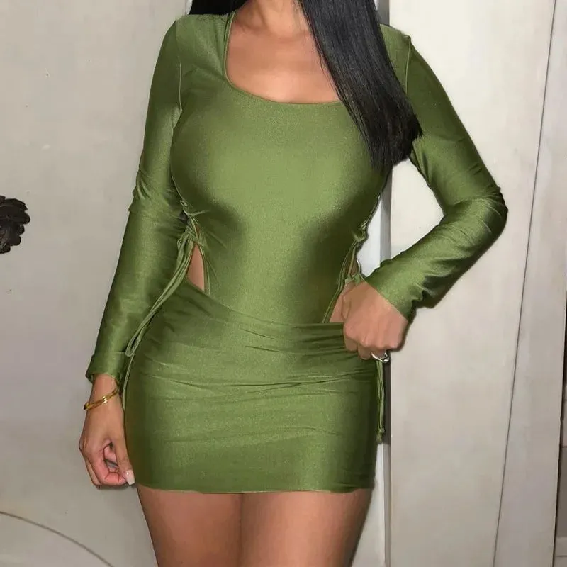 Sexy Green Two Piece