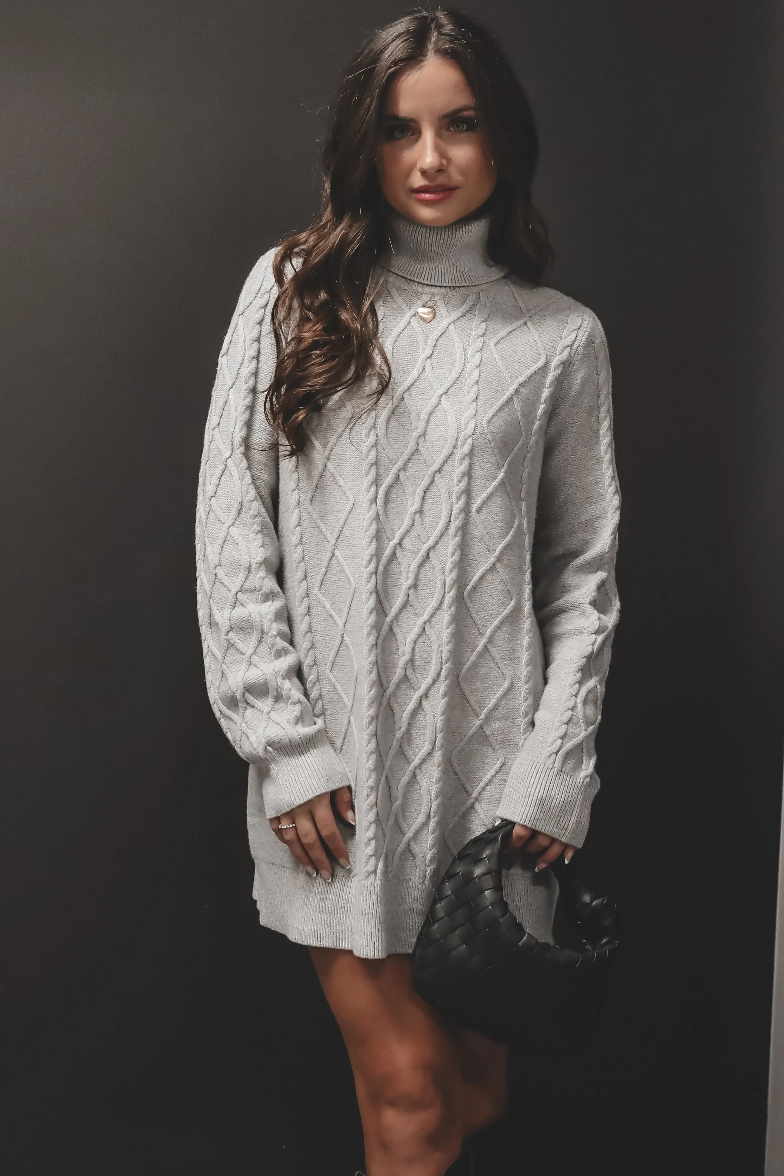 SHOW ME YOUR MUMU Montreal Mini Knit Sweater Dress