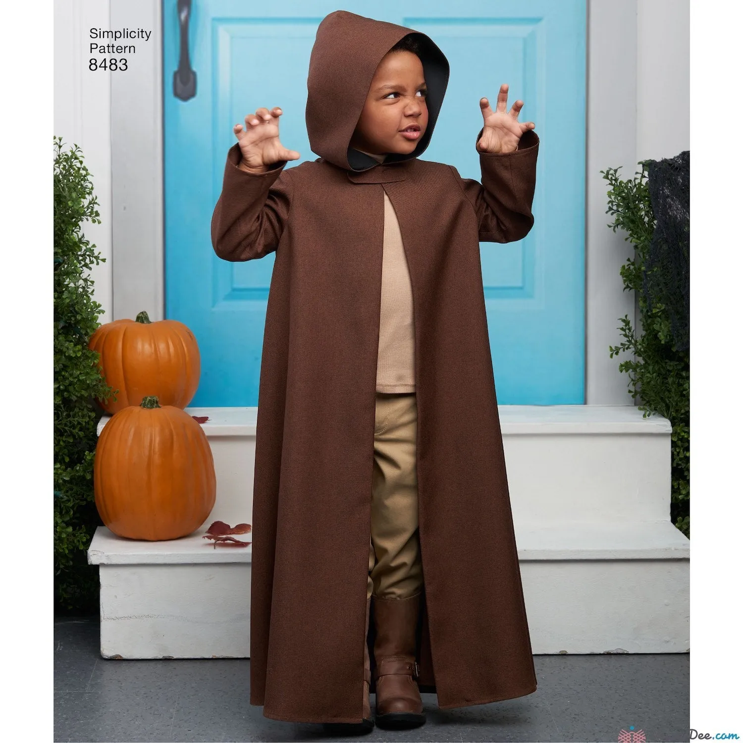 Simplicity Pattern S8483 Child's Cape Costumes