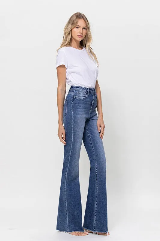 Super High Rise Relaxed Flare