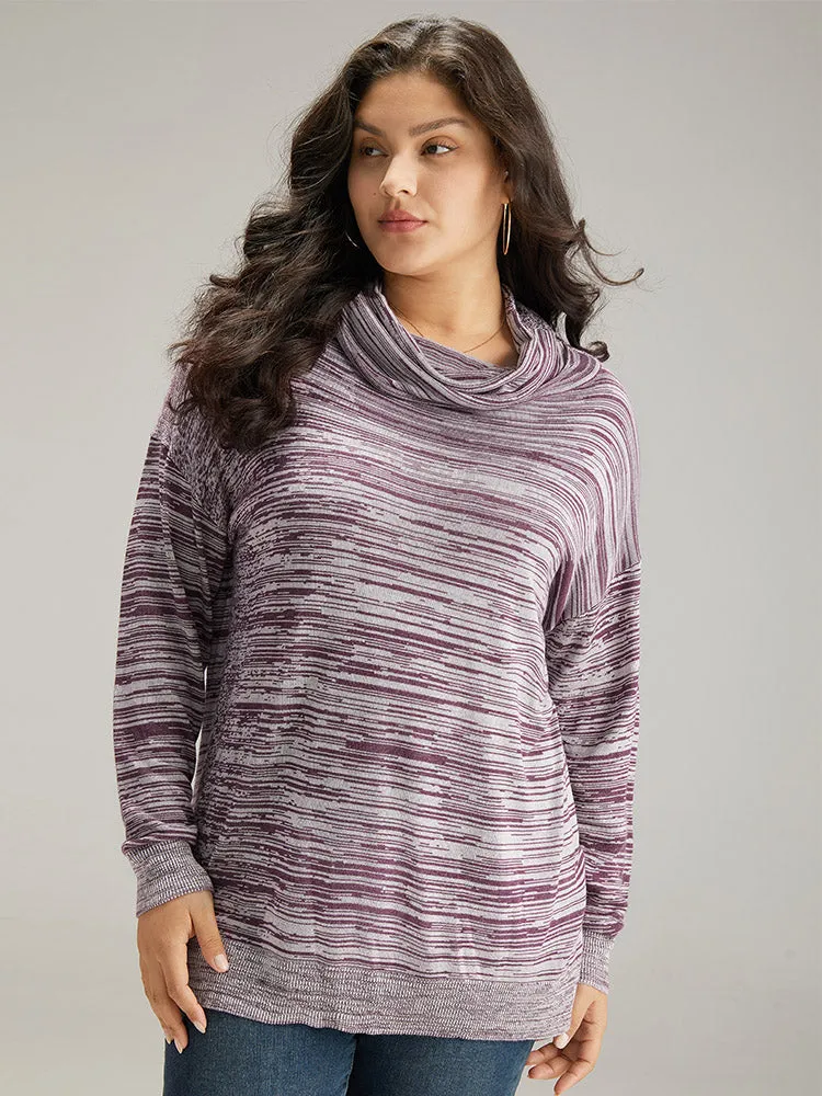 Supersoft Essentials Heather Turtleneck Pullover