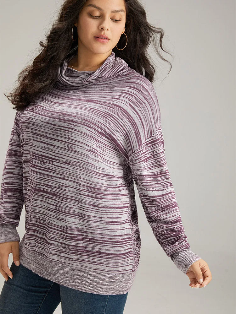 Supersoft Essentials Heather Turtleneck Pullover