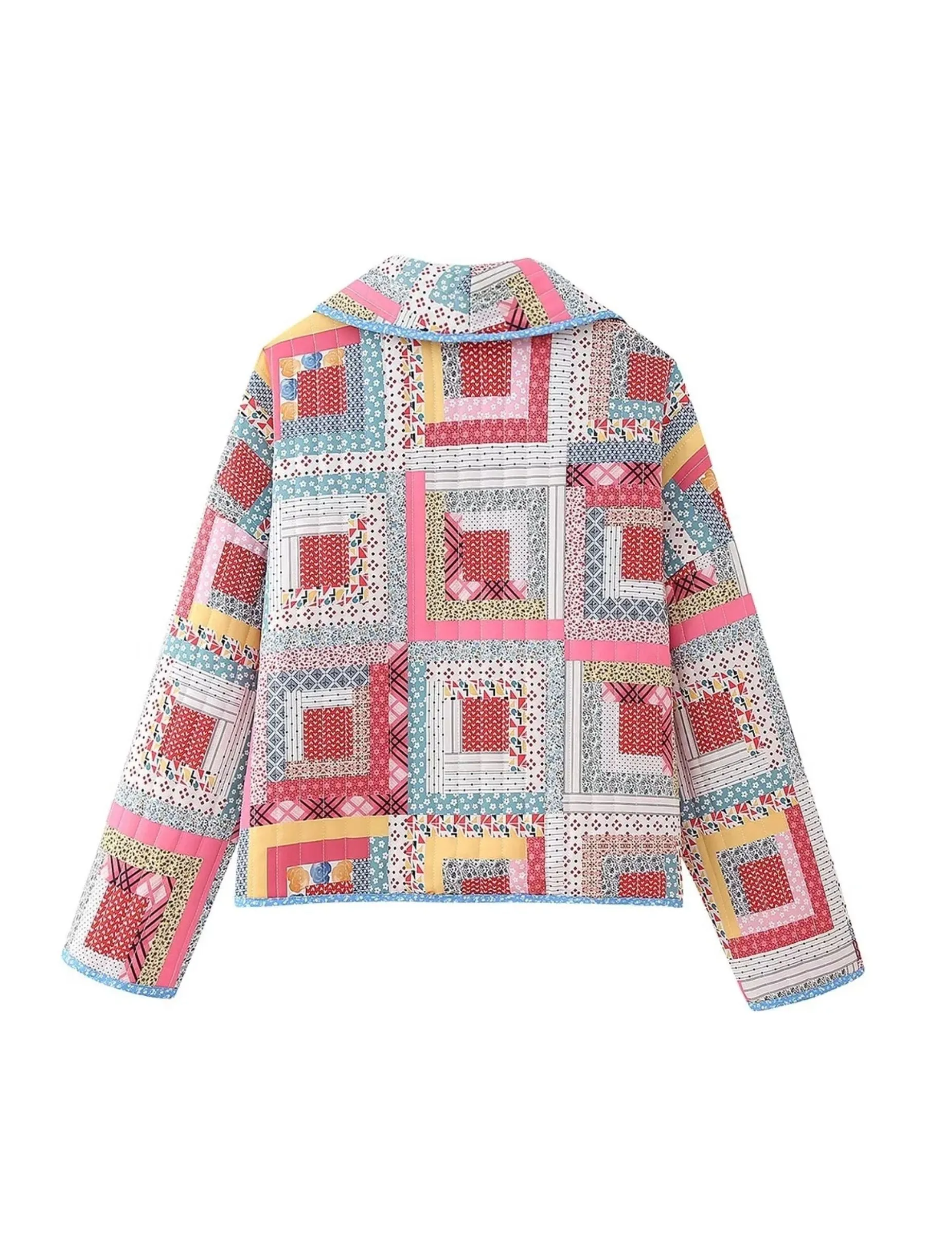 Tanya Patchwork Quilted Jacket