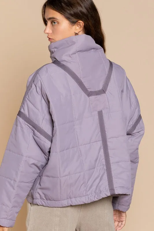 TEEK - Quilted With Zipper Closure Jacket