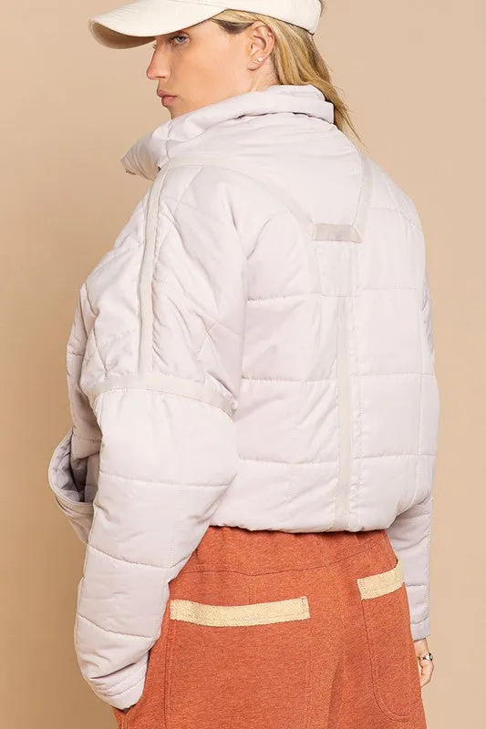 TEEK - Quilted With Zipper Closure Jacket